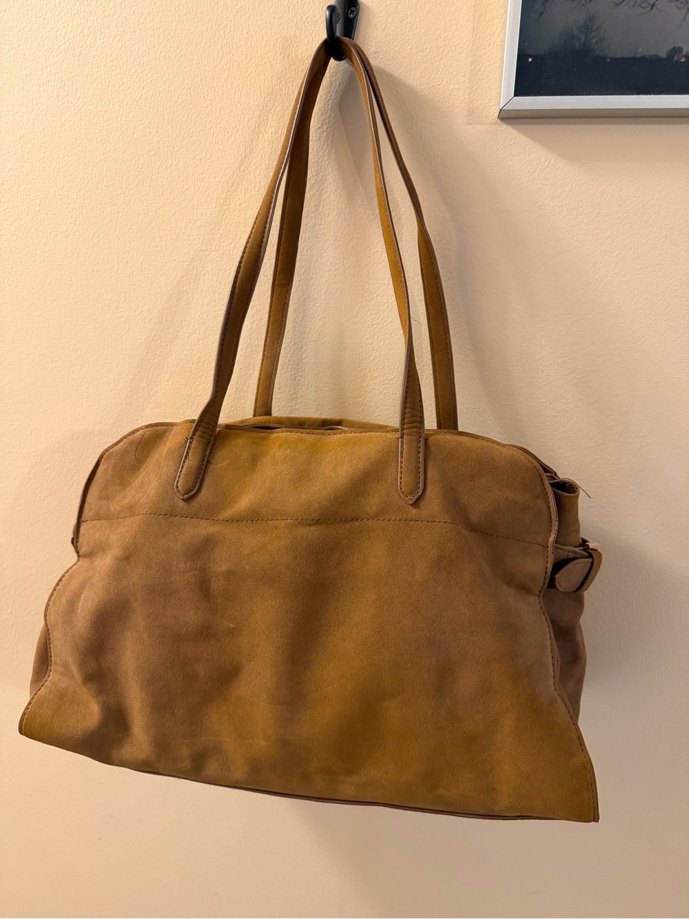A New Day Faux Suede Tote Bag in Brown